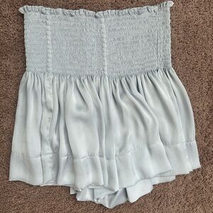 Koch Light Blue Smocked Skirt /Skort